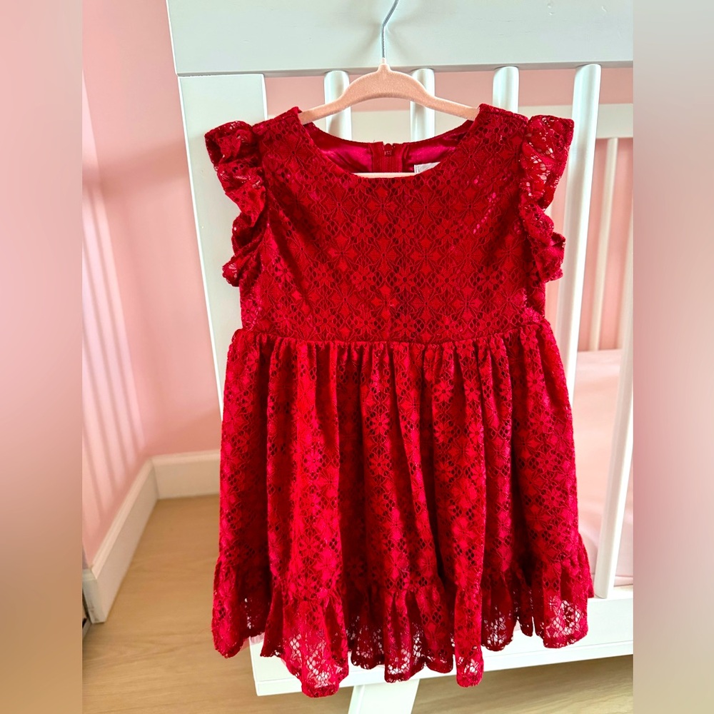 Popatu red dress